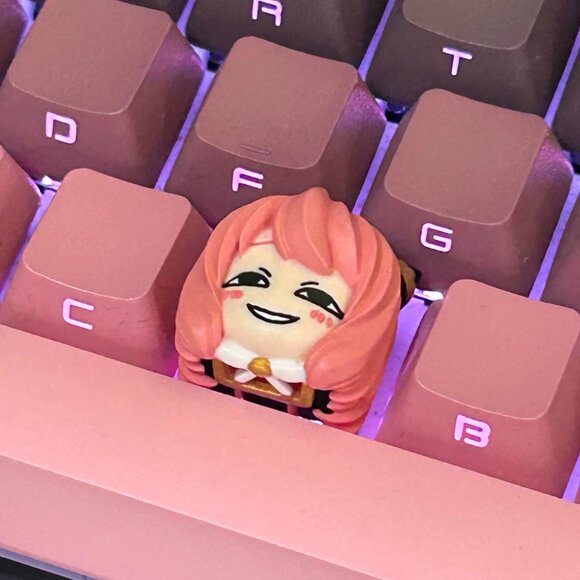 Spy Family Anime Keycap for OEM Design, "+" switches Mechanical Keyboard - Picture 1 of 2